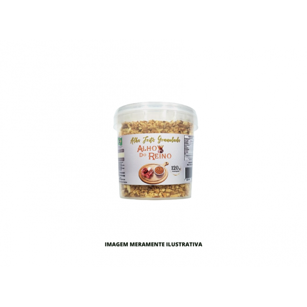ALHO FRITO GRANULADO ALHO DO REINO 120G